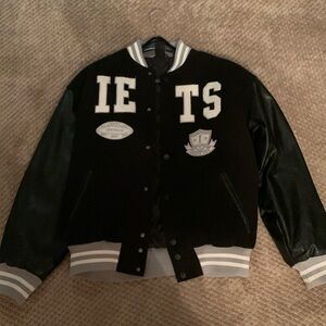 IETS FRANS Mens Varsity Jacket